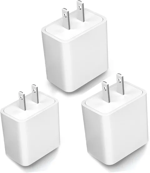 3-Pack 5V 2A USB Power Adapter for Wyze, Google Nest, Blink, Ring Cameras