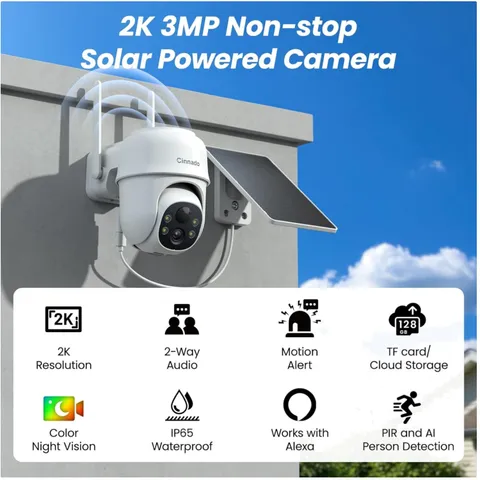 AI Detection, Color Night Vision, Instant Alerts
