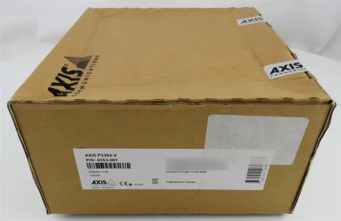 AXIS P3304-V Fixed Dome Network Camera New 
