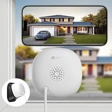 Wansview Window Security Camera 2K Indoor for Home Security, Anti-Reflection