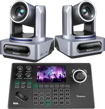 4K NDI PTZ Camera and Controller Bundle/Kit, 4K 20X AI Tracking Ndi/Sdi/Hdmi/Usb