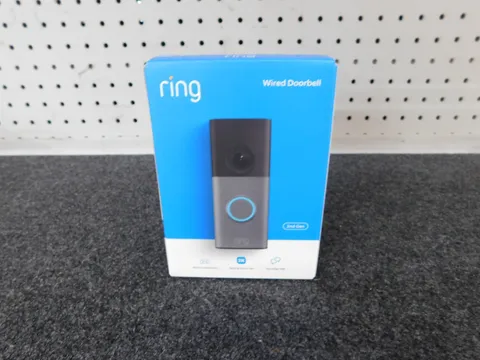 Ring - Wired Doorbell Plus (2nd Gen) Retinal 2K, Motion Detection, Night Vi...