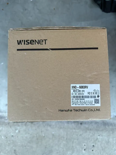 Hanwha Vision XND-6083RV 2MP Network Dome Camera White, 2.8-12mm