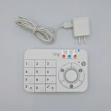 Ring 1st Gen Wireless Alarm Keypad w/ Power Adapter Ring Alarm Security