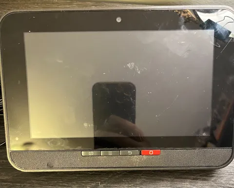 Xfinity Black Home Security Station/Touchscreen Controller Sold as is Untested
