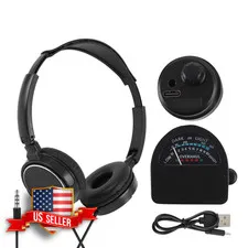 Water Leak Detector Pipe Listening Device with Earphones for Wall Detection