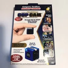 NEW Atomic Beam "Cop Cam" HD Mini Security Camera by BulbHead 