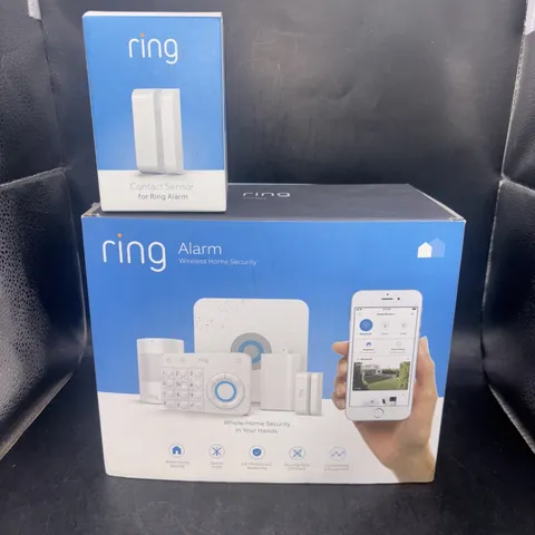 Ring Alarm Wireless Home Security Kit (1st Gen) White 4K11S7-0EN0 Extra Sensor