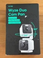 Wyze Duo Cam Pan v3 Indoor Outdoor Security Camera Dual View Open Box
