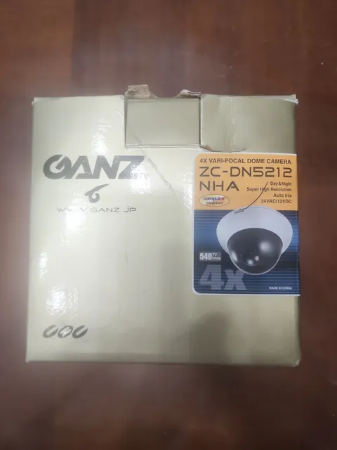 ZC-DN5212NHA 4X Vari-Focal Dome Security Camera Super High Res 540TVL