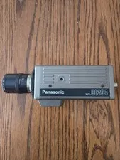 Panasonic WV-BL204  CCTV Camera with Cosmicar 8.5mm 1:1.5 TV Lens UNTESTED