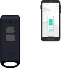 Mini Flexfob – Compact 2-Button Fob with Rechargeable Type C Battery, Long-Range