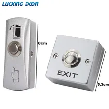 Zinc Alloy GATE DOOR Exit Button Exit Switch For Door Access Control System Door