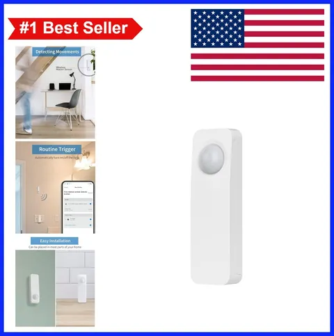 Zigbee Motion Sensor Pet Friendly Indoor 20ft Range Home Assistant Compatible