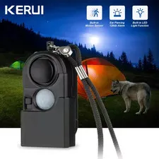 Mini Motion Detector Alarm 120DB Siren SOS LED Personal Safety Device