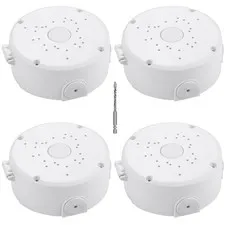 Universal Security Camera Flip Junction Box Mount Bracket, Rainproof Plastic ...