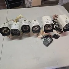 ZMODO Security Cameras Lot Of 6 Cameras *Read*