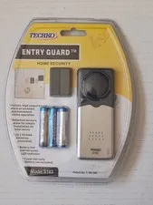 Techko S183 Entry Guard Home Security Alarm & Detachable Sensor - NIB
