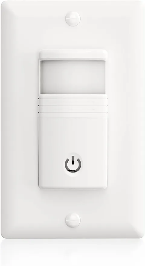Motion Sensor Light Switch, No Neutral Wire, PIR Infrared Motion Activated Wall