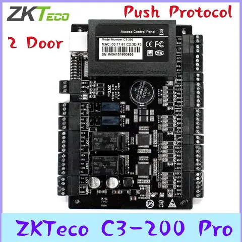ZKTeco C3-200 Pro 2 Door Professional RFID RFIC Card Access Control TCP/IP 485