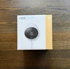 Google Nest Outdoor Security Camera Wi-Fi Wired 1080P NC2100ES - Open Box