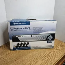 Bunker Hill Security 4-Channel Surveillance DVR Model 68332 (New Open Box)