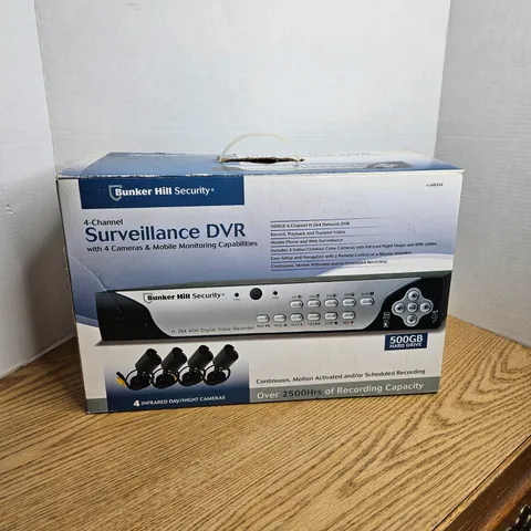 Bunker Hill Security 4-Channel Surveillance DVR Model 68332 (New Open Box)