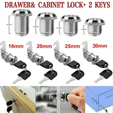 Fashion Hot Mailbox Lock Lock 30mm Locker Locks Box Mail Cabinet Cam-Lock
