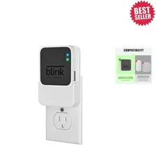 Aluminum Wall Mount & Charger for Blink Sync Module 2 - No Drilling