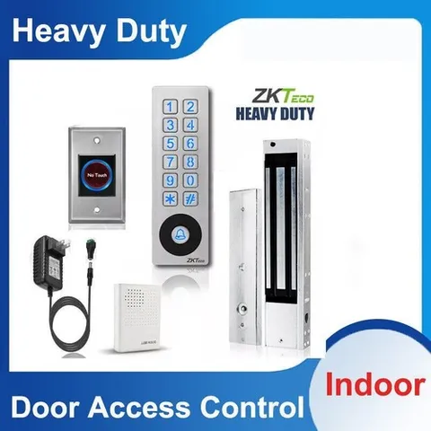 Door Access Control System Zkteco heavy duty water protection, door entry Kit