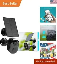 Vicohome G6B Best 2K Solar Security Camera Wireless Outdoor System, No NVR Ne...