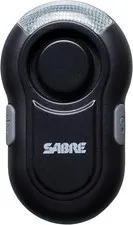 2-in-1 Clip-On Personal Alarm with LED Safety Light 120dB Alarm Audible
