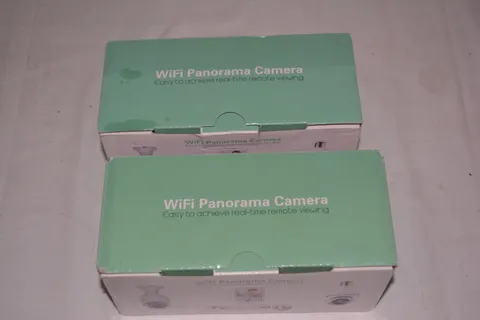 Pair 1080P IP E27 Light Bulb Cameras Wi-Fi IR Night Smart Home Wireless Security