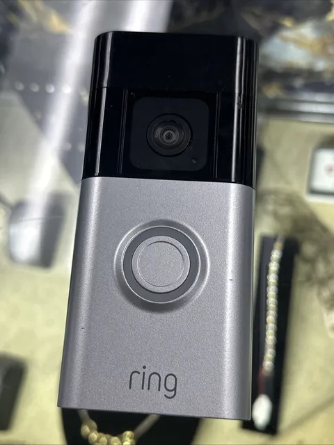 Ring Battery Doorbell Plus 5F77E9 1080p HD Video With Battery