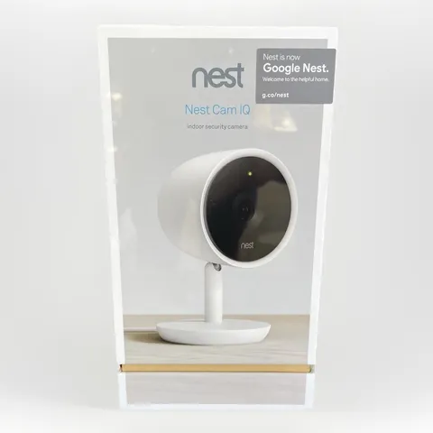 New Google Nest Cam IQ Indoor Security Camera 1080p HD w/ Night Vision NC3100US
