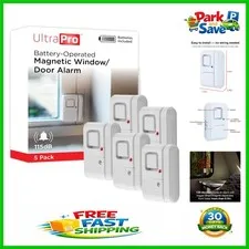 Battery-Powered Home Security Alarm, 5 Pack - Peace of Mind Guaranteed