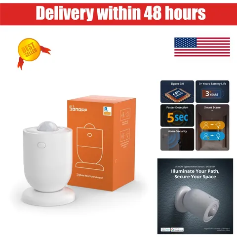 SONOFF SNZB-03P Zigbee Motion Sensor, 3-Year Battery Life, Wireless