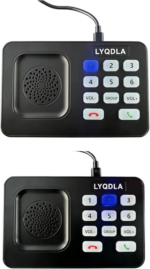 Intercoms Wireless for Home, Office, Elderly Care, Two-Way Wireless Intercom