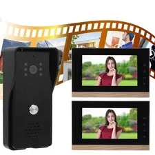 Wired Video Intercom System 7in Visual Intercom Doorbell System With Camera OVGW