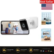 1080P Indoor Security Camera with 2-Way Audio & Night Vision for Pet Monitoring
