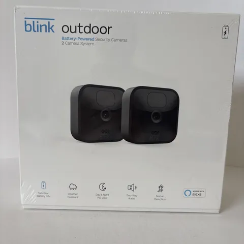 Blink Outdoor 3rd Gen 2-Camera Wireless Security System Sync Module 2 Sealed
