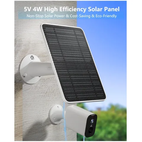 Solar Panel Charger for Eufycam 2C/2C Pro -  Waterproof