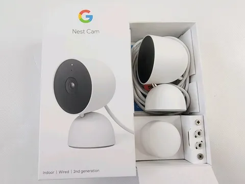 2024 Google Nest Indoor Security Cam GJQ9T 1080p Wired Wi-Fi 2nd Gen w/ Box