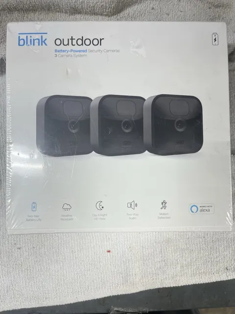Blink Outdoor 3rd Gen 3 Camera Security System Wireless NEW Factory Sealed