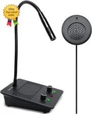 Window Speaker Intercom System Dual Way Anti Interference Intercommunication