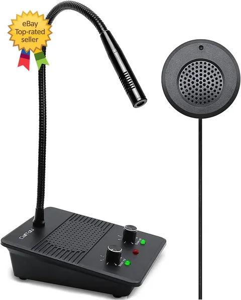 Window Speaker Intercom System Dual Way Anti Interference Intercommunication