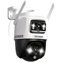 Defender AI Powered Guard Pro 3K Plus - Dual lenses - PTZ Wi-Fi 6 - NIB