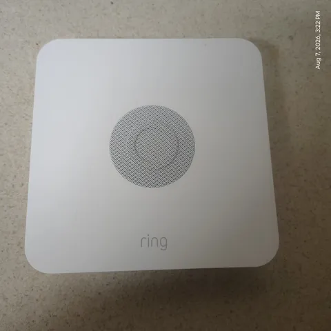 UNUSED Ring Alarm Base Station US Z Wave+ 4HB1U9-0EN0  No Power Cord / Hardware