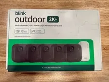 Blink Outdoor 2K+ Wireless Smart Security Camera, 5-Camera System
