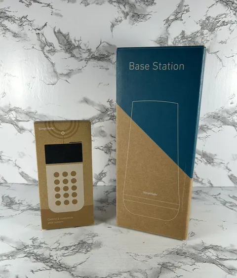 SimpliSafe Base Station With Keypad And Base Power Adapter BS3W and KP3W - NEW